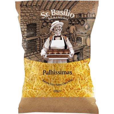 Batata Frita Palha Sr. Basílio 180g