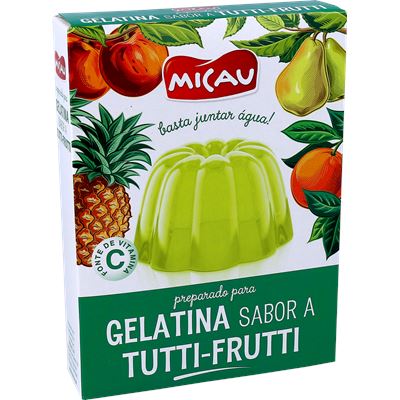 Gelatina Micau Tutti-Frutti 170g (2x85g)