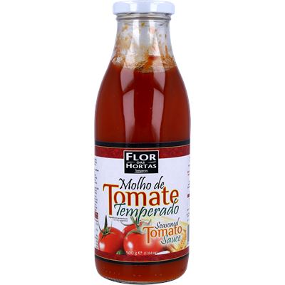 Tomate Temperado com Cebola e Alho Flor da Horta 500g