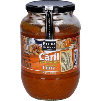 Caril Pré-Cozinhado Flor da Horta 700g