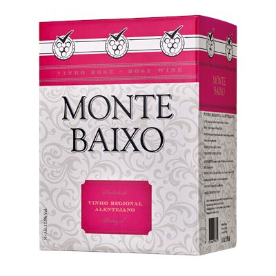 Vinho Rosé Monte Baixo Alentejo Bag-in-Box 5L