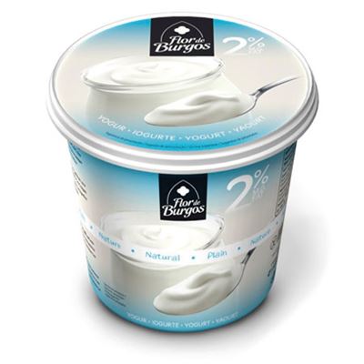 Iogurte Natural Flor Burgos 650g