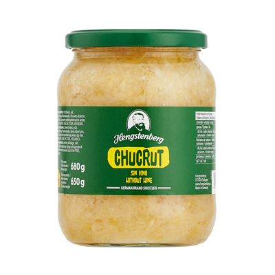 Chucrute Hengsten Couve Branca 680g
