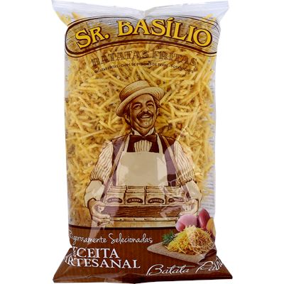 Batata Palha Fina Sr. Basílio 180g