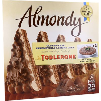 Tarte Toblerone Almondy Congelada 1kg