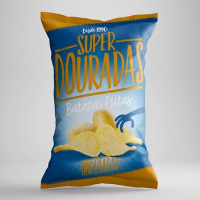 Batatas Fritas Onduladas Super Douradas 40g