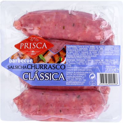 Salsicha de Churrasco Prisca 200g
