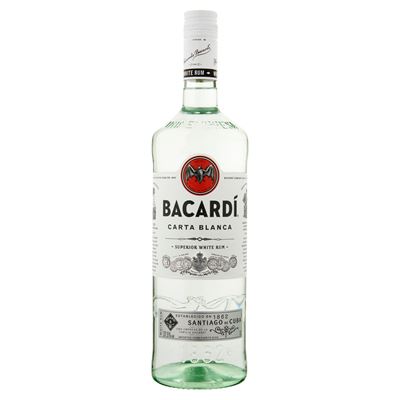 Rum Bacardi Carta Blanca 1L
