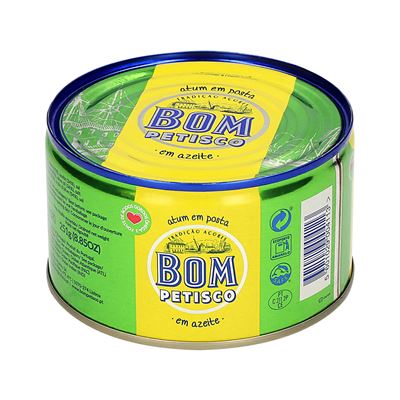 Atum Bom Petisco Posta em Azeite 385g