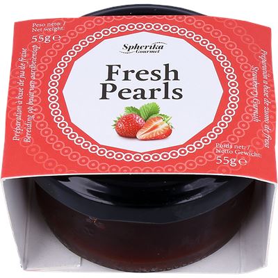 Pérolas de Morango Spherika Gourmet 55g