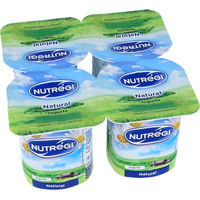 Iogurte Sólido Natural Nutregi 4x120g