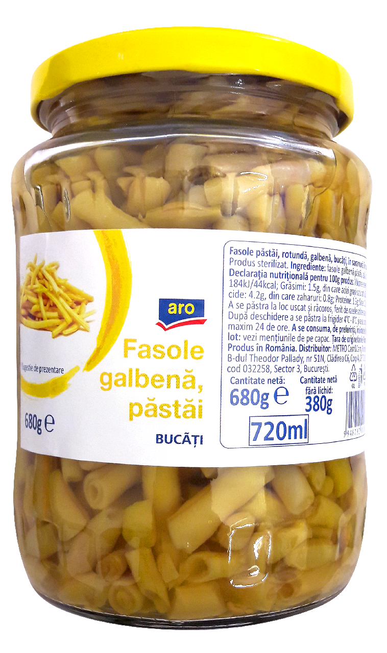 aro Fasole Galbena 3 x 680 g