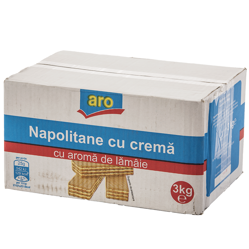 aro Napolitane cu Crema de Lamaie 3 Kg