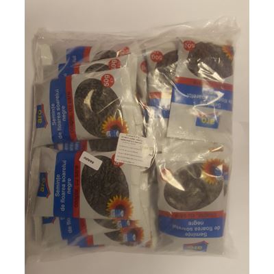aro Seminte de Floarea Soarelui Negre Sarate 20 x 50 g
