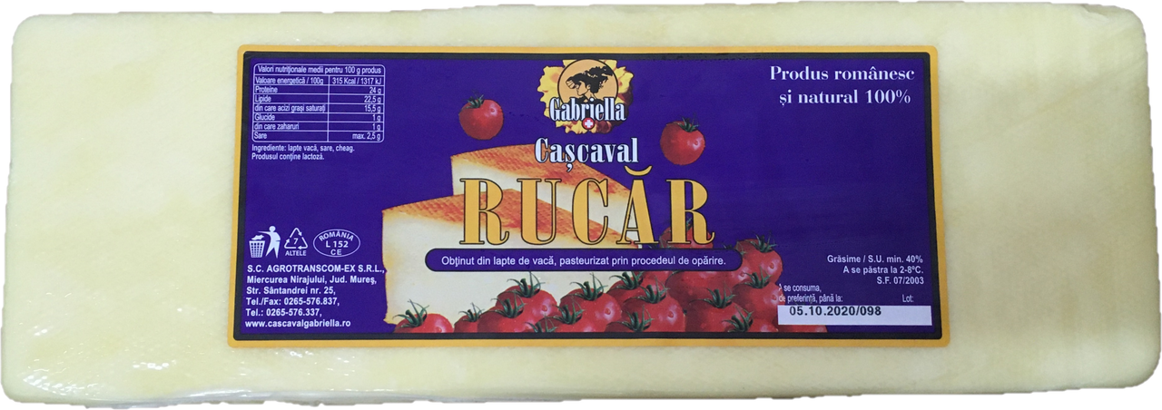 GABRIELLA Cascaval Rucar Calup