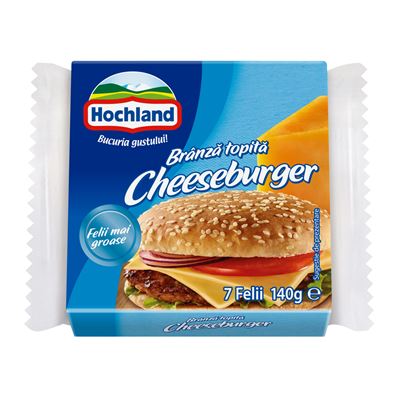 Hochland Branza Topita Felii Cheesbur g 140 g
