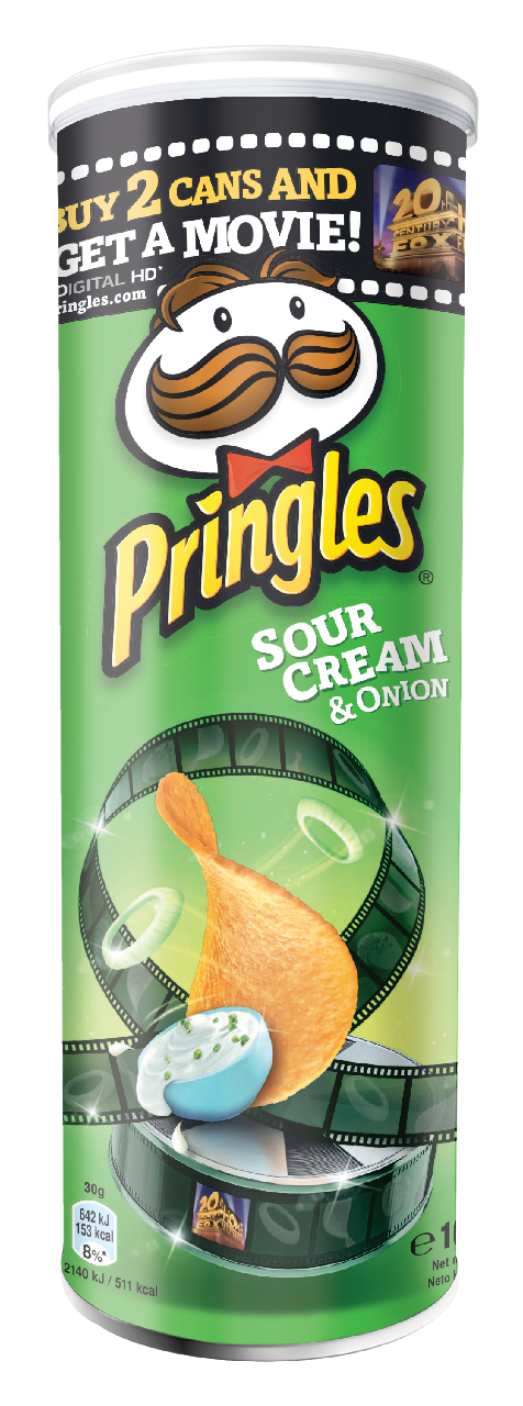 Pringles Chips Smanatana & Ceapa 165 g