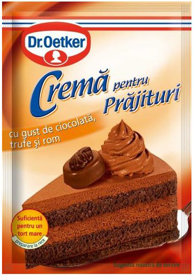 Dr.Oetker Mix Crema cu Gust de Ciocolata & Trufe & Rom 3 x 57 g