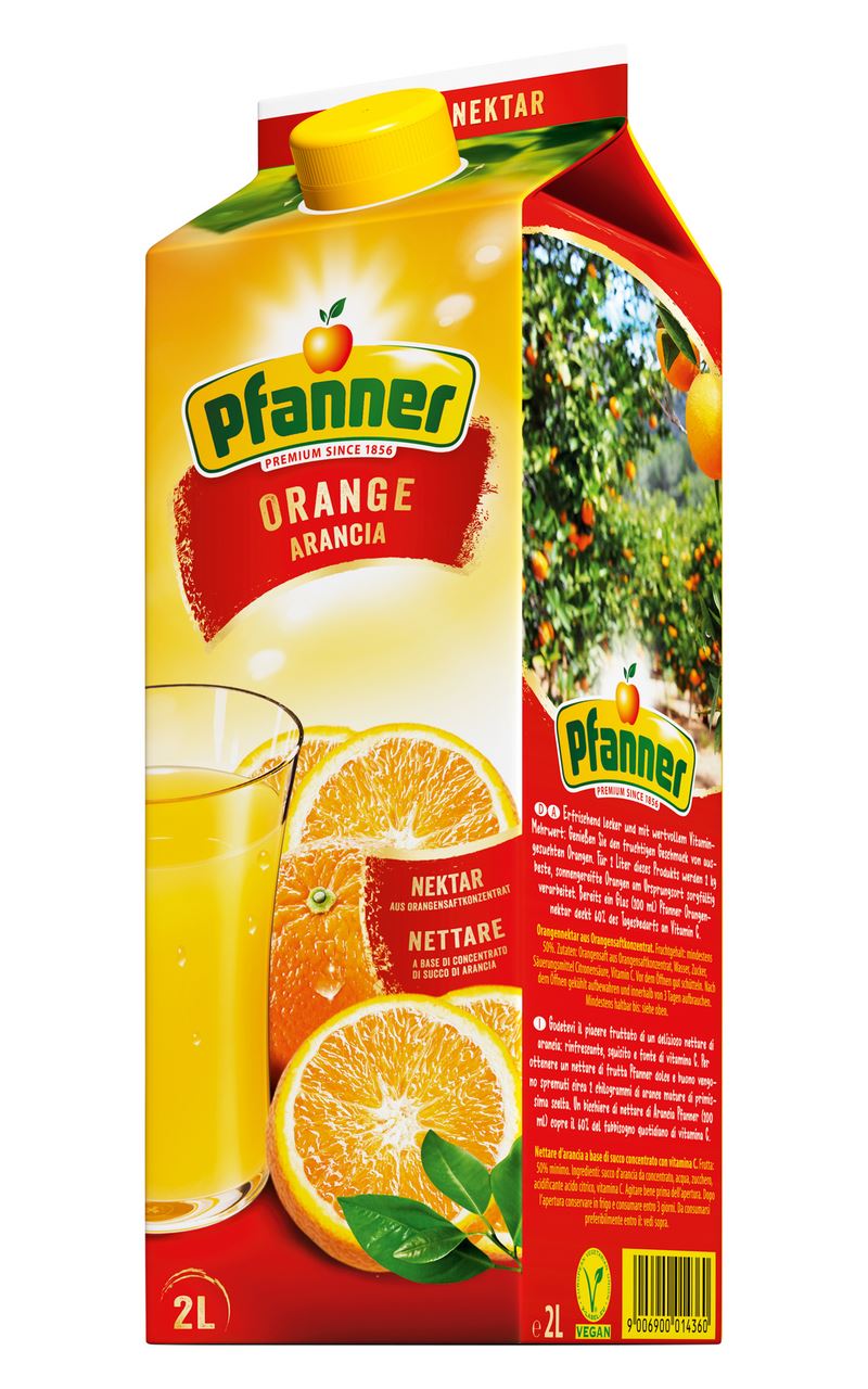 Pfanner Nectar Portocaler 2 L