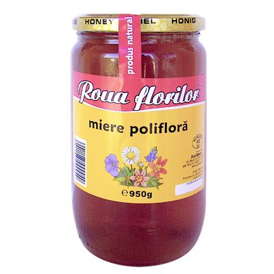 ROUA FLORILOR Miere Poliflora 950 g