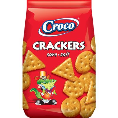 CROCO Crackers Sare 4 x 100 g