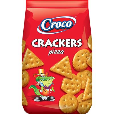 CROCO Crackers Pizza 4 x 100 g