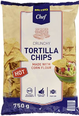 METRO Chef Tortilla Chips Picante 750 g