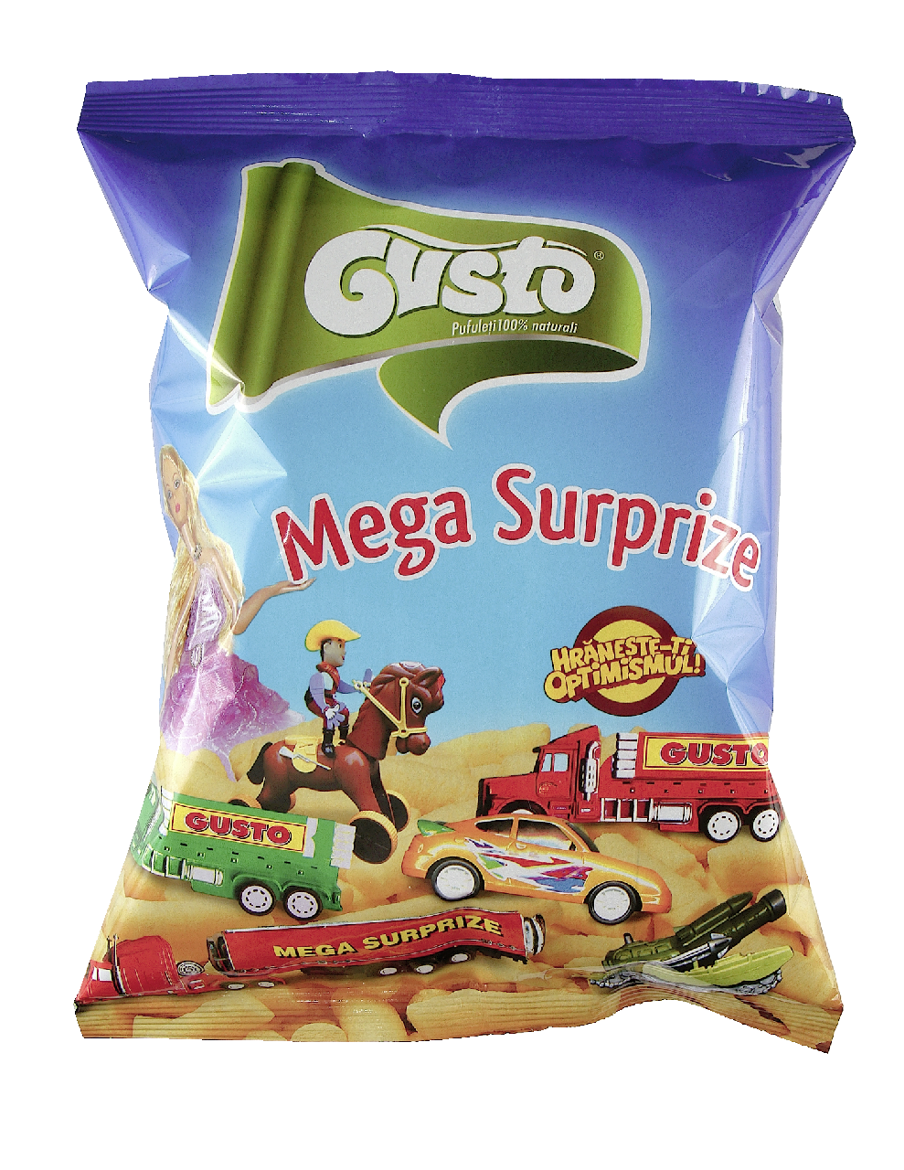 GUSTO Pufuleti cu Surprize 7 x 60 g