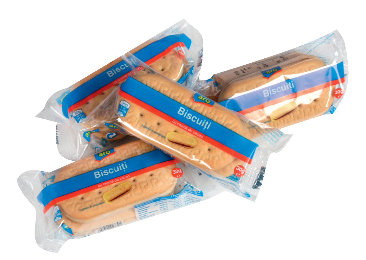 aro Biscuiti Crema Cacao 10 x 30 g