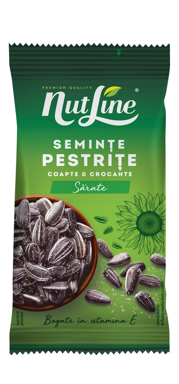 NUTLINE Seminte Floarea Soarelui Pestrite 12 x 100 g