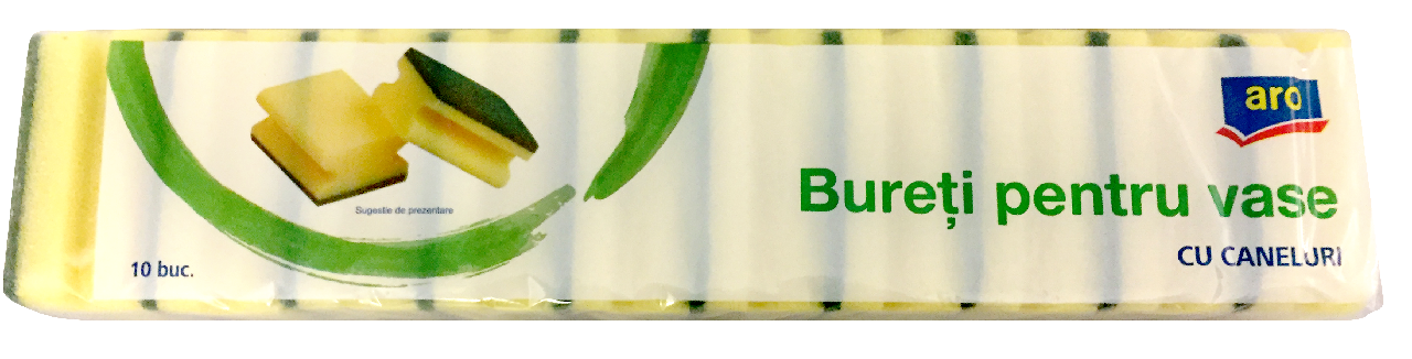 aro Bureti Vase Caneluri 10 bucati
