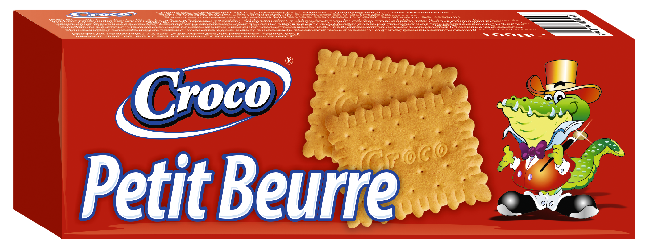 CROCO Biscuiti Petit Beure 4 x 100 g