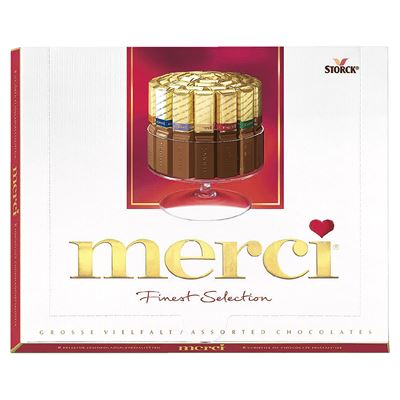 MERCI Bomboane Rosu 250 g