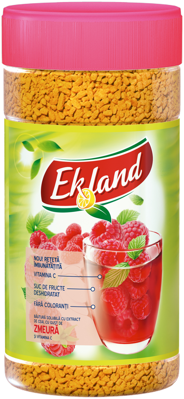 EKOLAND Ceai Solubil Zmeura 350 g