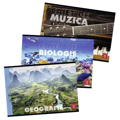 Caiet Biologie / Muzica / Geografie