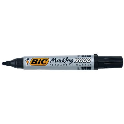BiC Marker Permanent Negru 2 bucati