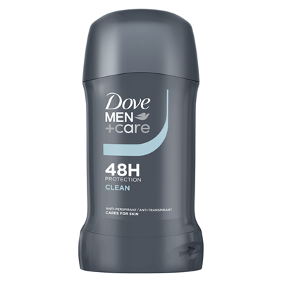 Deodorante - Dove Men+Care Clean Comfort Deodorant Stick Antiperspirant pentru bărbați, protecție 48H, 50 ml
