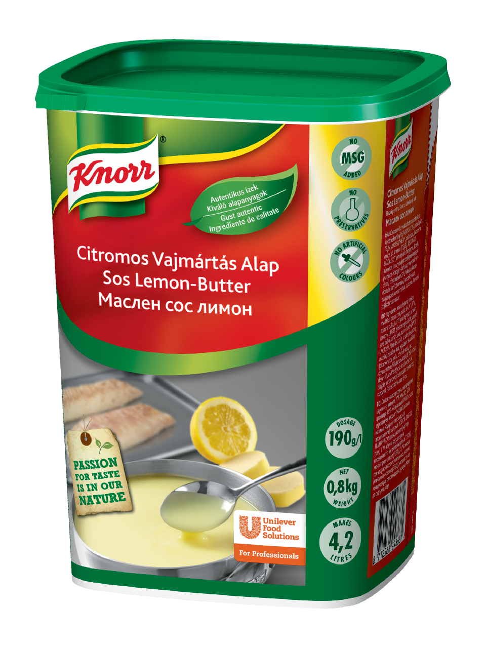 Knorr Sos Lemon 800 g