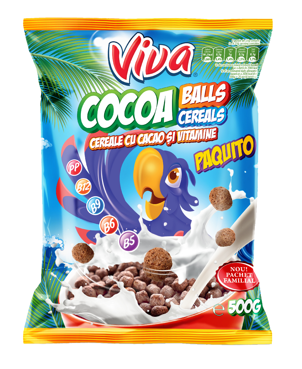 Viva Cereale Balls Cacao 500 g