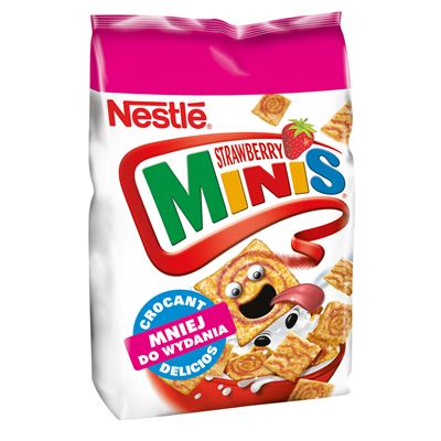 CINI MiNiS Cereale cu Capsuni 250 g