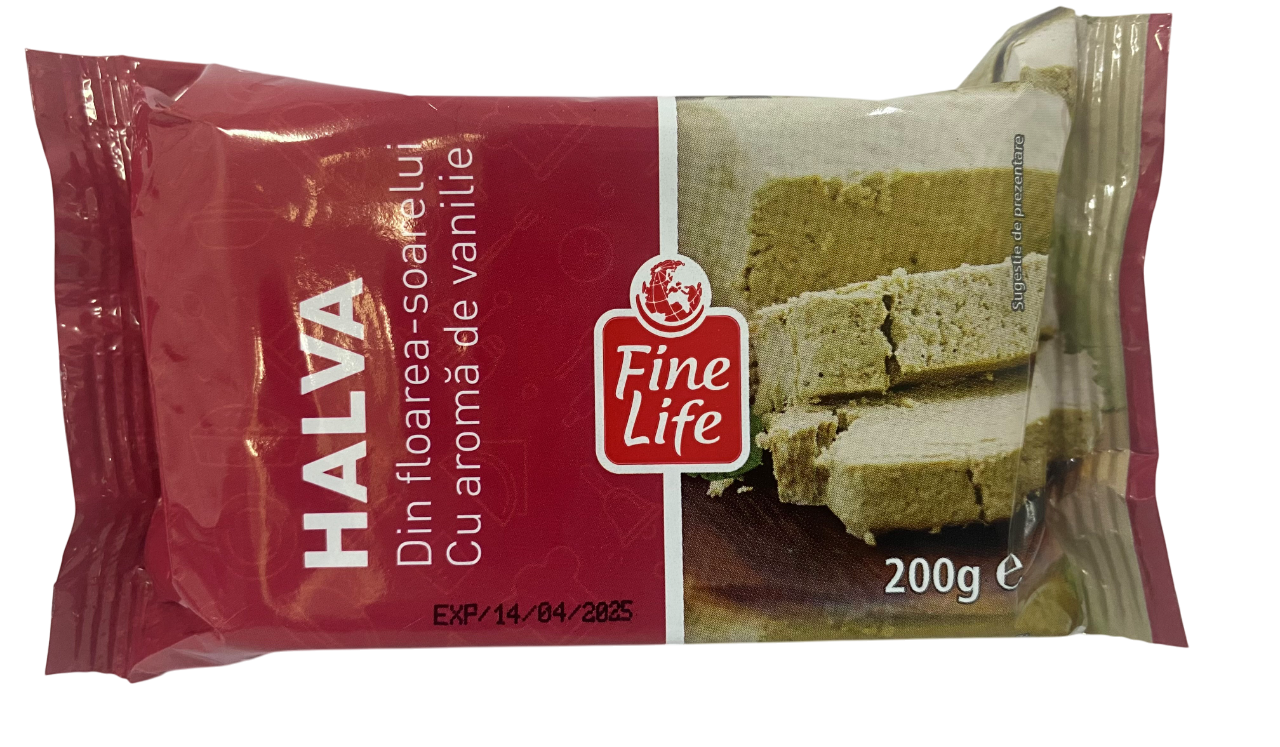 Fine Life Halva Floarea Soarelui Vanilie 200 g