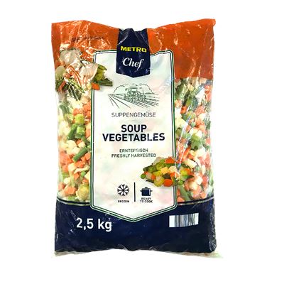 METRO Chef Amestec Supa Congelat 2,5 Kg ❄
