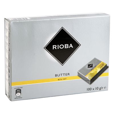 RIOBA Unt Portionat 82% 100 x 10 g