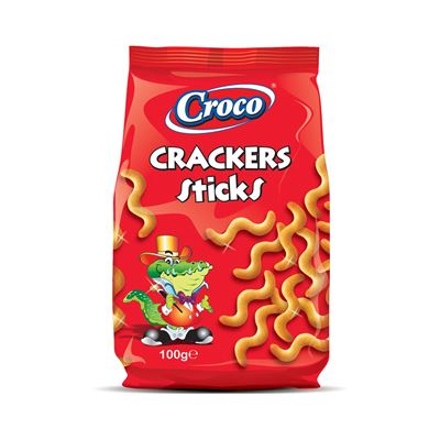 CROCO Sticks cu Sare 4 x 100 g