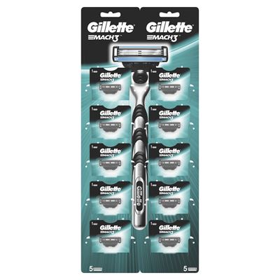 Gillette Mach 3 Rezerve Aparat de Ras 10 bucati