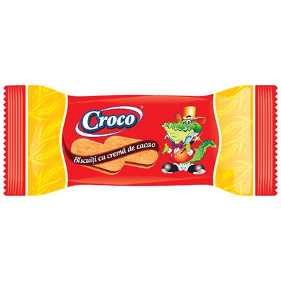 CROCO Biscuti Crema Cacao 10 x 32 g