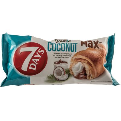 7 DAYS Croissant Double Cacao & Cocos 20 x 80 g