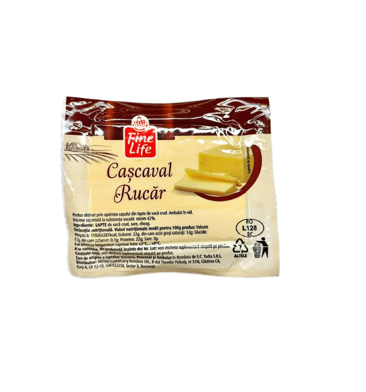 Fine Life Cascaval Rucar 200 g