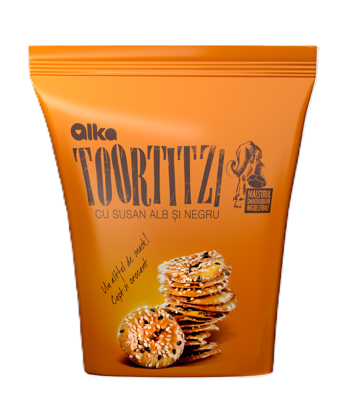 TOORTITZI Snack Susan Alb & Negru 80 g