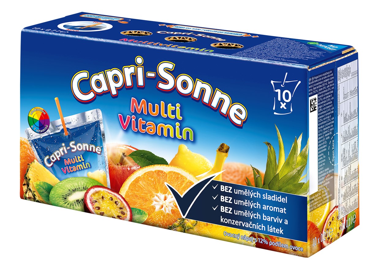 Bauturi necarbogazoase - Suc Capri-Sun Multivitamine, punga 0.2L